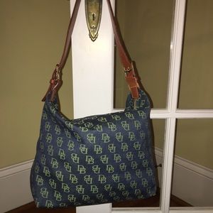 Dooney Denim Shoulder Bag